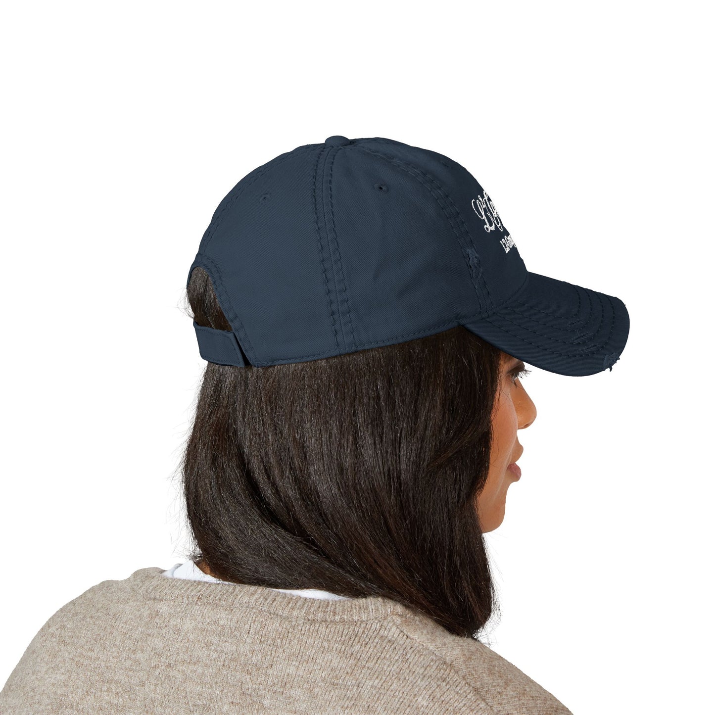 Distressed Hat (Embroidery)