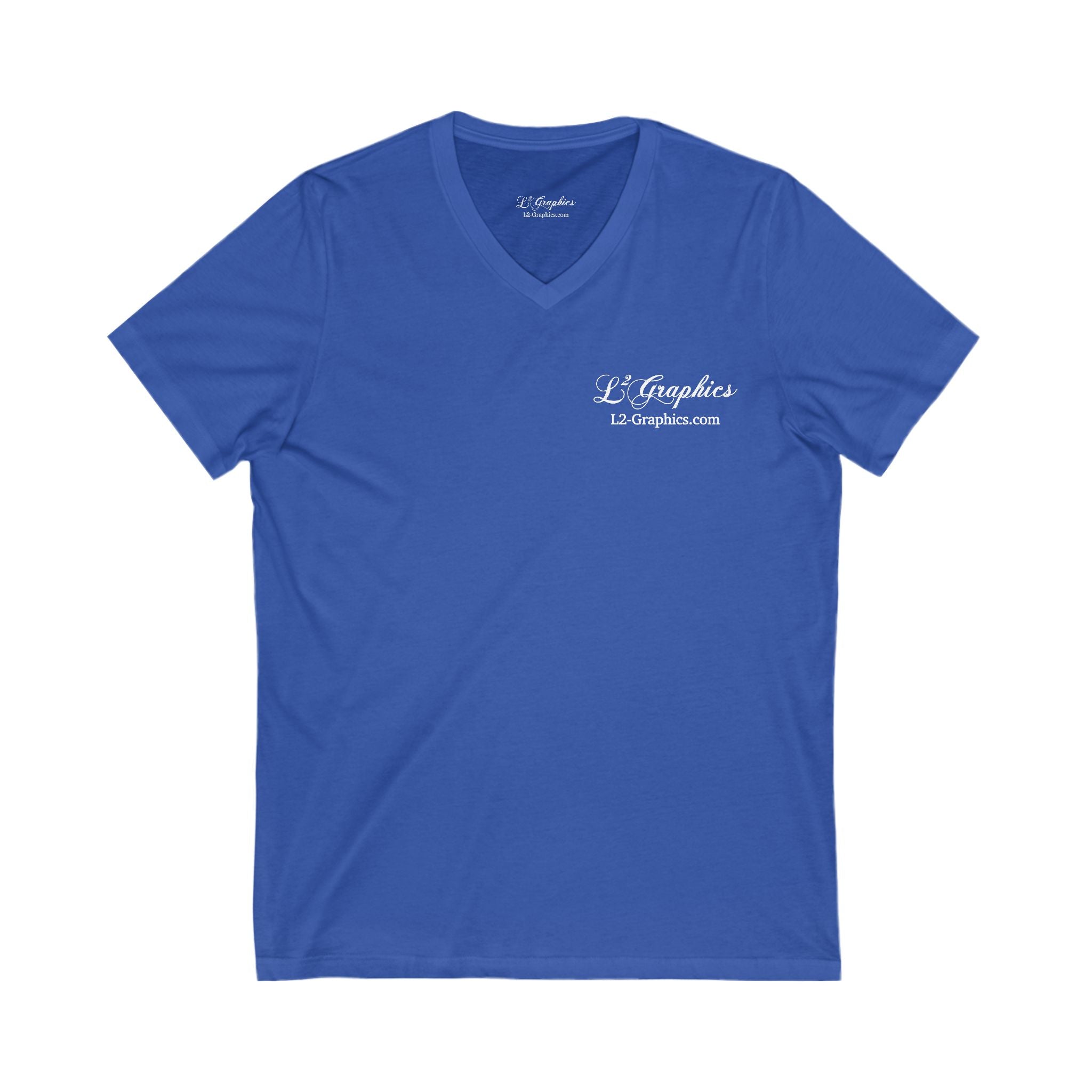 Unisex V-Neck Tee - Casual Comfort for Everyday Wear, Summer Tops, Gift for Him/Her, Relaxed Style, Fashionable T-Shirt