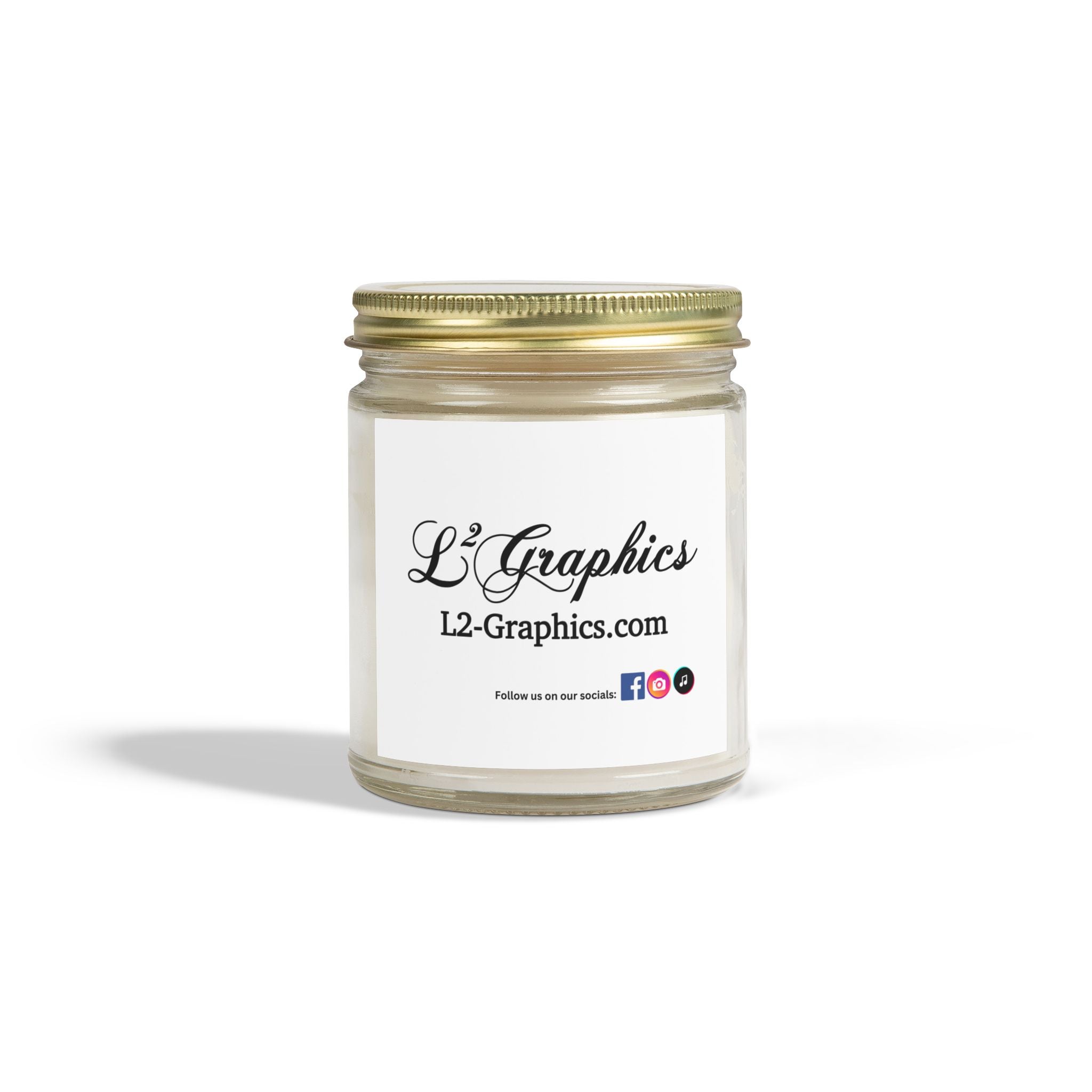 Scented Candles, Coconut Apricot Wax (4oz, 9oz)