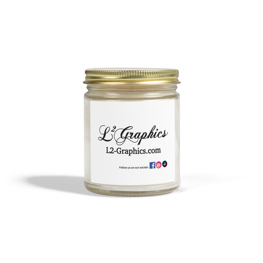 Scented Candles, Coconut Apricot Wax (4oz, 9oz)