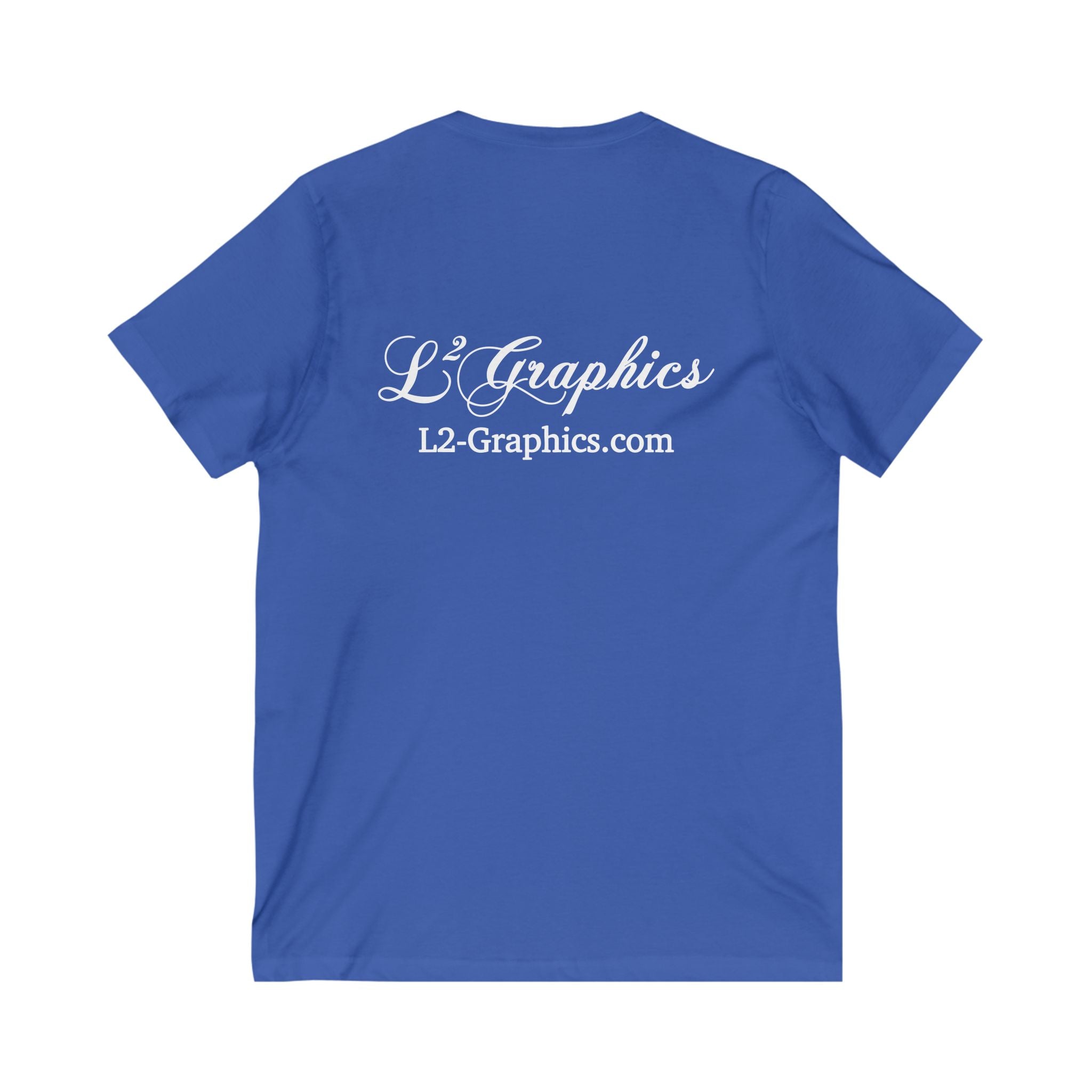 Unisex V-Neck Tee - Casual Comfort for Everyday Wear, Summer Tops, Gift for Him/Her, Relaxed Style, Fashionable T-Shirt
