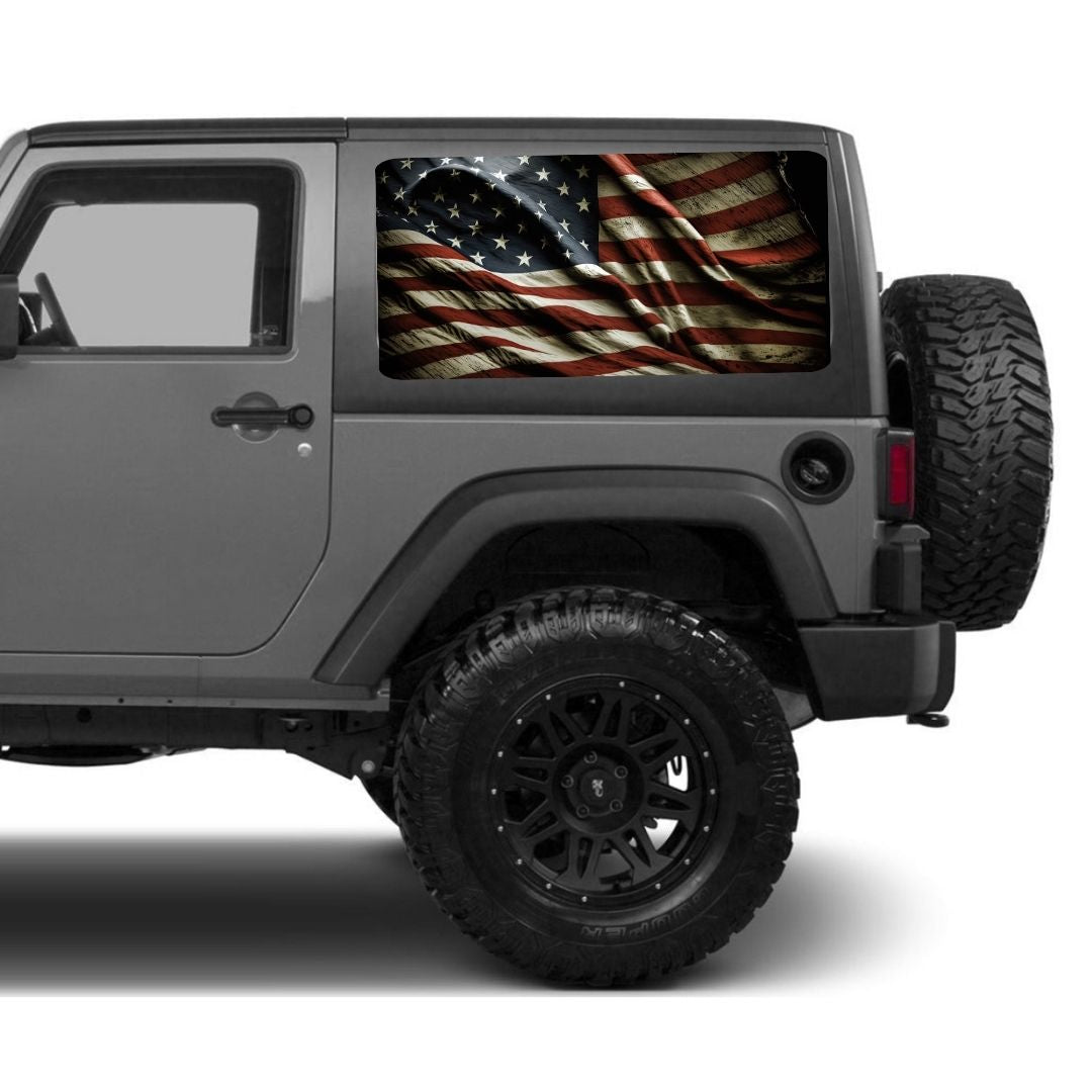 Perforated Side Window Decals