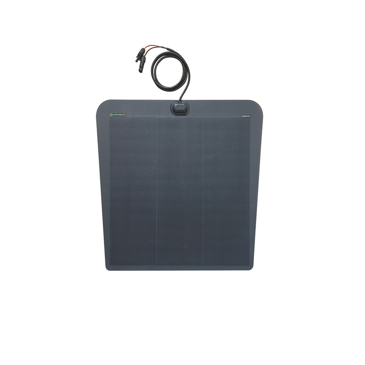 Chevrolet Silverado 2500HD with Scoop(2019-Present) Lensun 75W Hood Solar Panel