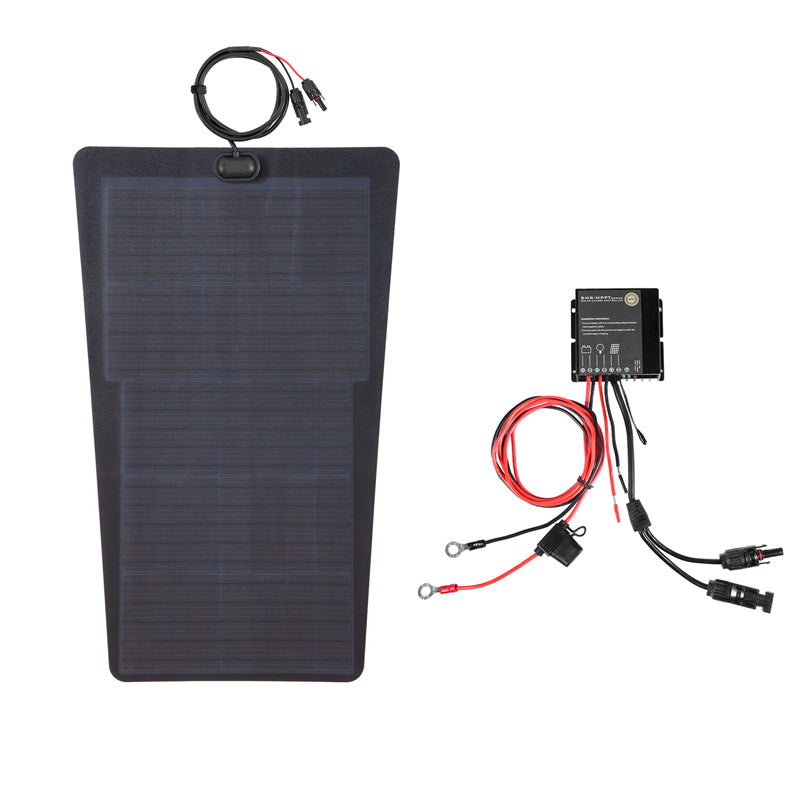 Ford Super Duty 4th Gen(2017-2022) F250 Lensun 65W Hood Solar Panel