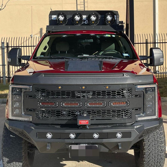 Ford Super Duty 4th Gen(2017-2022) F250 Lensun 65W Hood Solar Panel