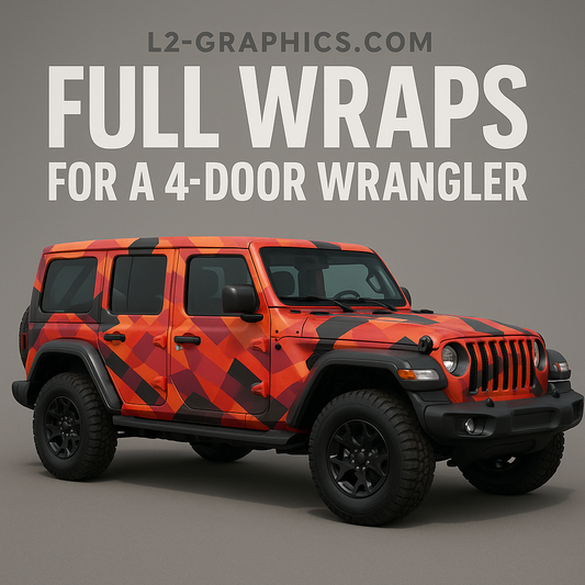Full Wrap 4 Door Wrangler