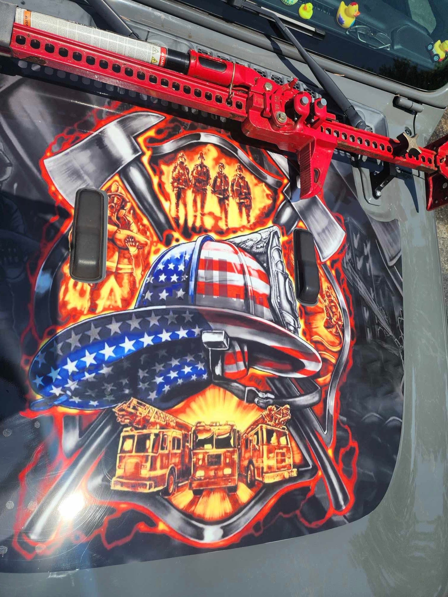 Custom Hood Decal