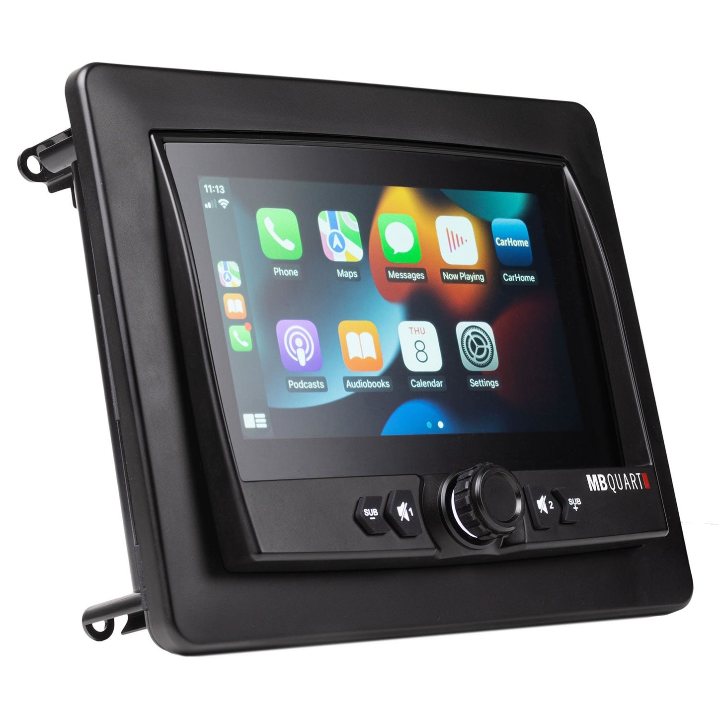 GMR7V1 7-Inch Waterproof Touchscreen Wireless CarPlay Source Unit