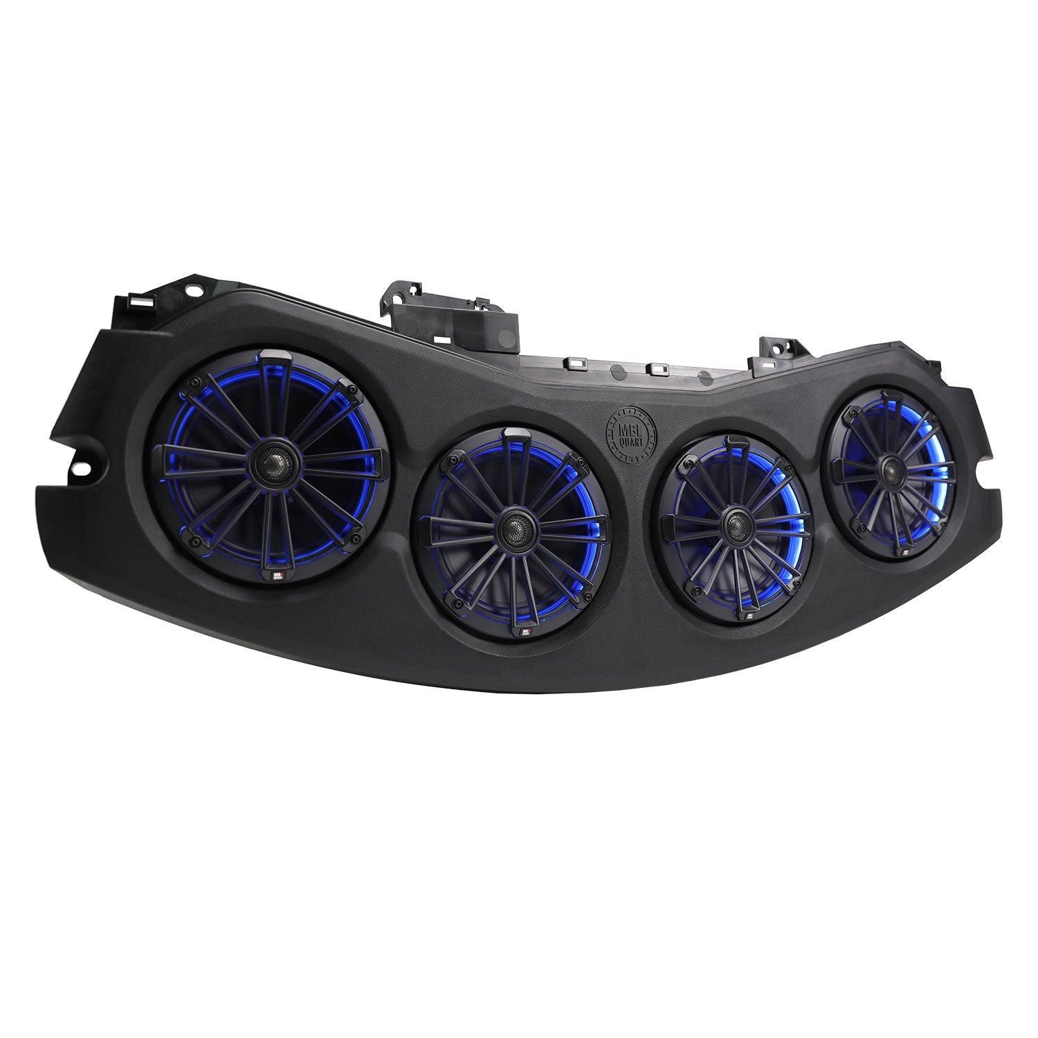 MBQJ-48CRGB24+ Jeep® Wrangler (JL) / Gladiator (JT) 2024-Current Tuned Rear Soundbar with 8 Inch Coaxial Speakers, Enclosure, and Addressable RGB LED Lighting