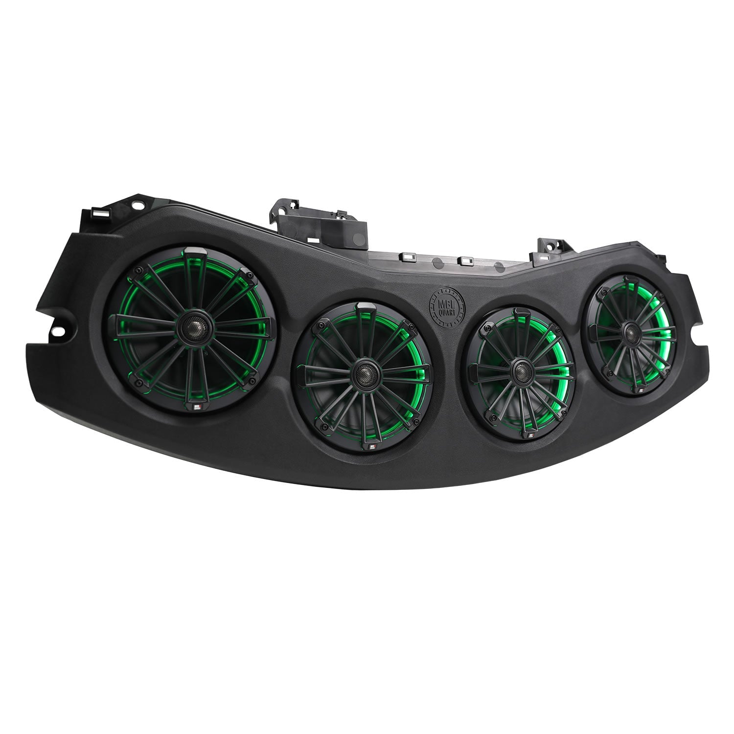 MBQJ-48CRGB24+ Jeep® Wrangler (JL) / Gladiator (JT) 2024-Current Tuned Rear Soundbar with 8 Inch Coaxial Speakers, Enclosure, and Addressable RGB LED Lighting