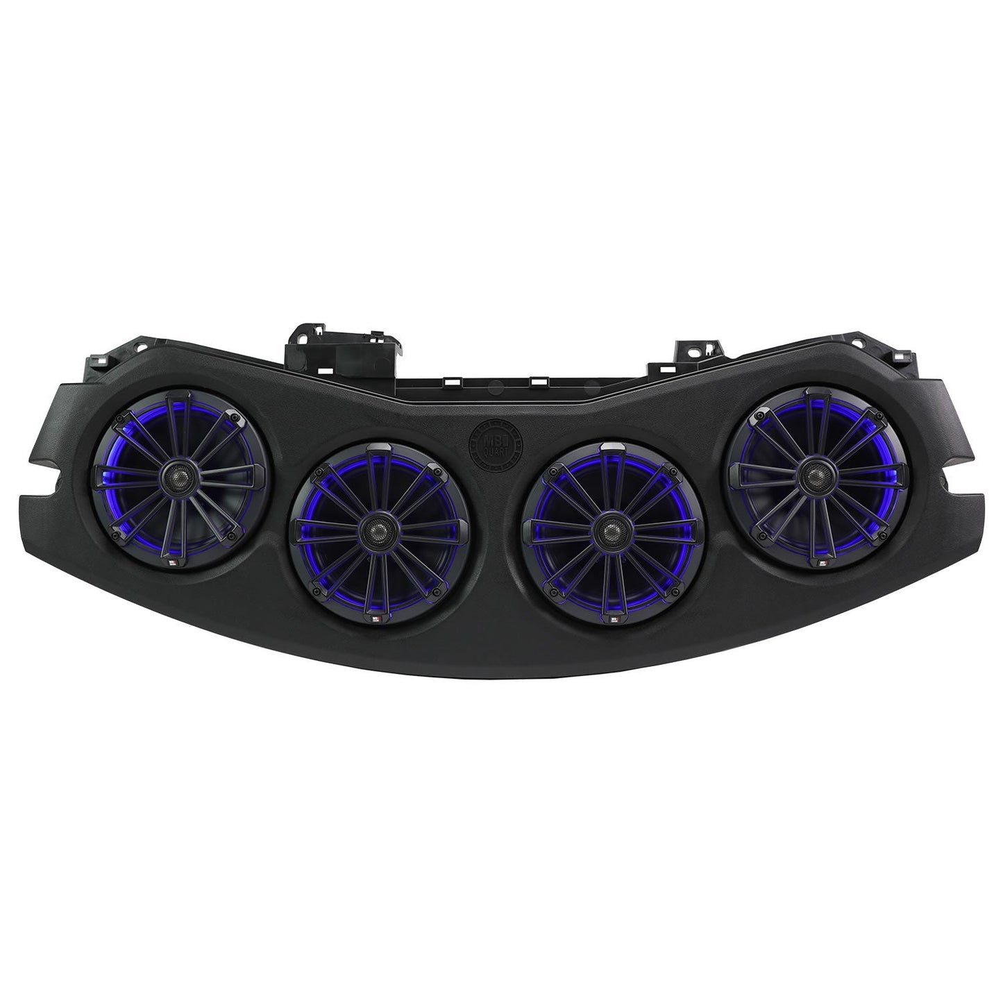 MBQJ-48CRGB24+ Jeep® Wrangler (JL) / Gladiator (JT) 2024-Current Tuned Rear Soundbar with 8 Inch Coaxial Speakers, Enclosure, and Addressable RGB LED Lighting