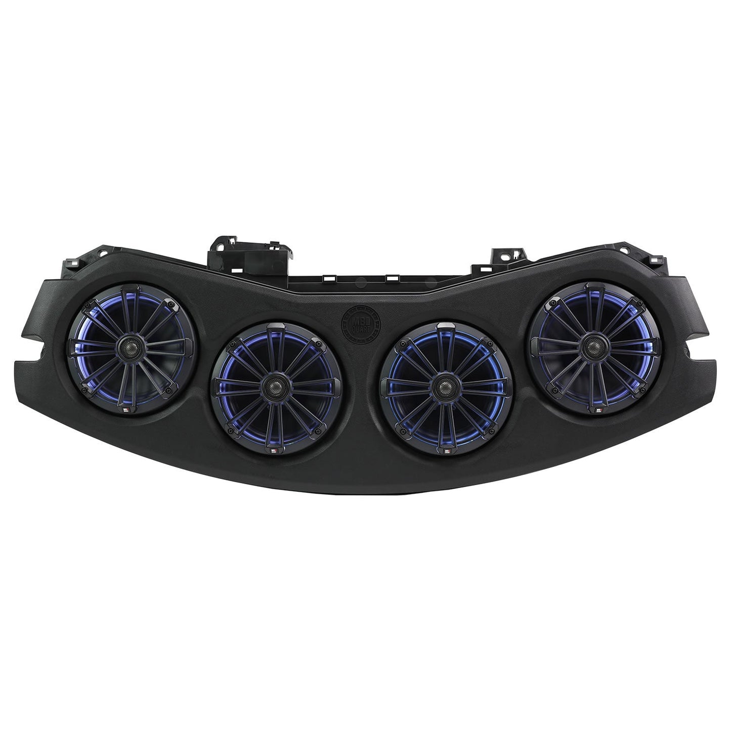 MBQJ-48CRGB24+ Jeep® Wrangler (JL) / Gladiator (JT) 2024-Current Tuned Rear Soundbar with 8 Inch Coaxial Speakers, Enclosure, and Addressable RGB LED Lighting