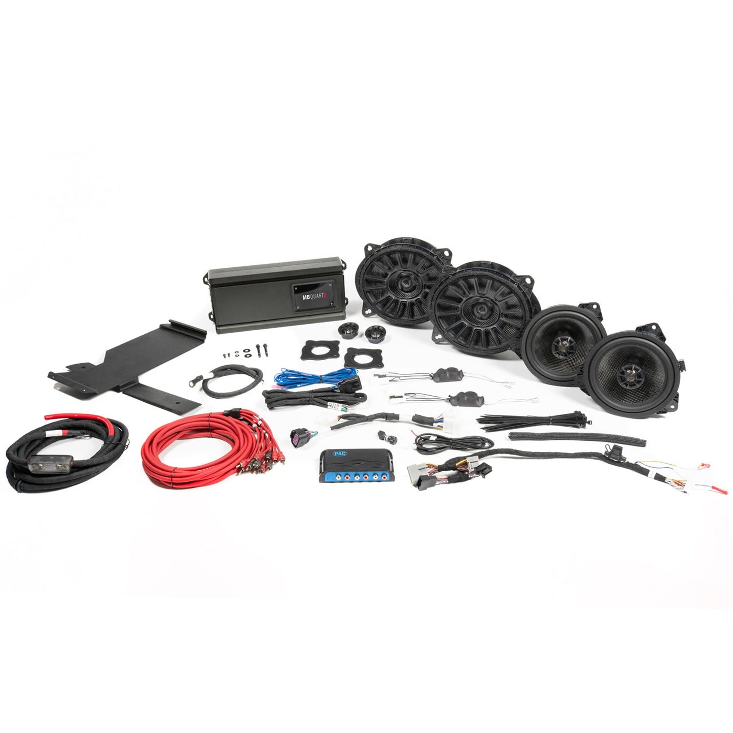Toyota® Tacoma 2016-2019 Tuned Audio Package: Stage 6 Audio System for OEM Amplified OEM Source Unit