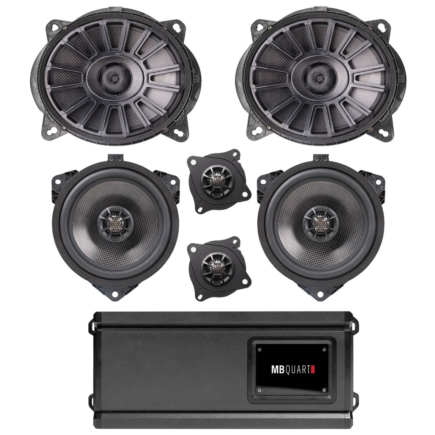 Toyota® Tacoma 2020-2023 Tuned Audio Package: Stage 6 Audio System for OEM Amplified OEM head unit
