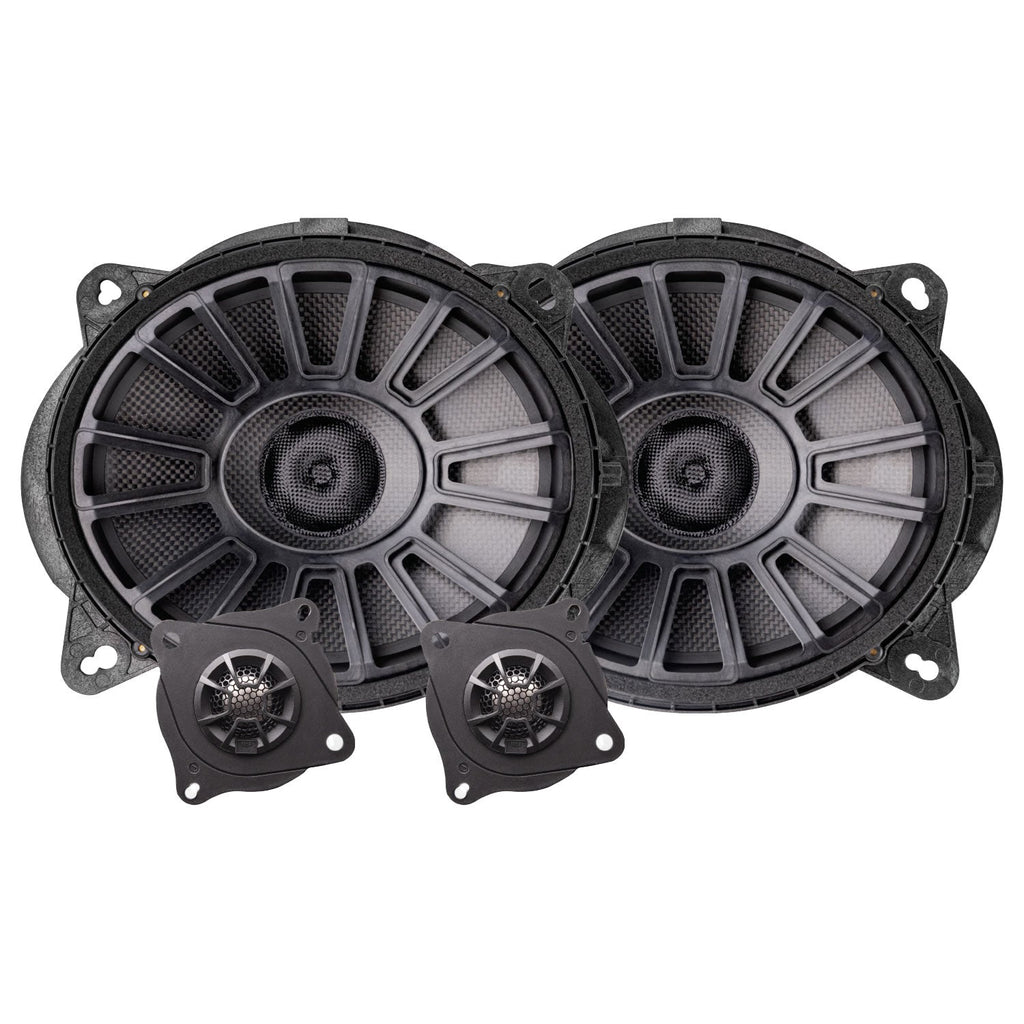 Toyota® Tacoma 2016-2019 Tuned Audio Package: Stage 6 Audio System for OEM Amplified OEM Source Unit