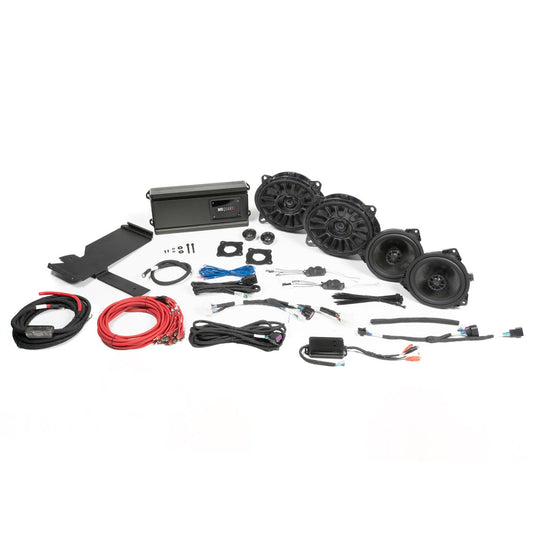 Tacoma 2016-2023 Tuned Audio Package: Stage 6 Audio System for Non-amplified OEM Source Unit & Aftermarket Source Unit