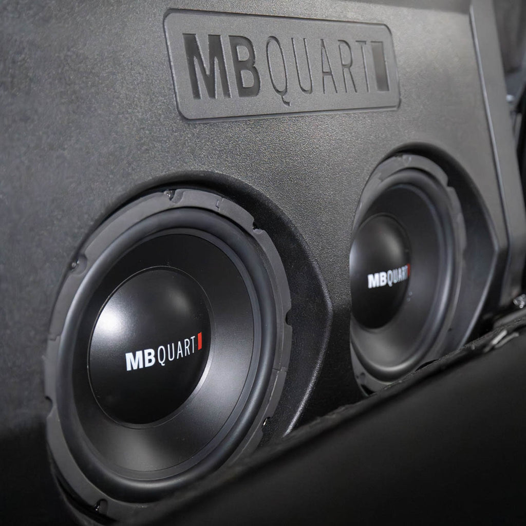 Toyota® Tacoma 2016-2023 Tuned Audio Package: Dual 10 Inch Sealed Subwoofer Upgrade