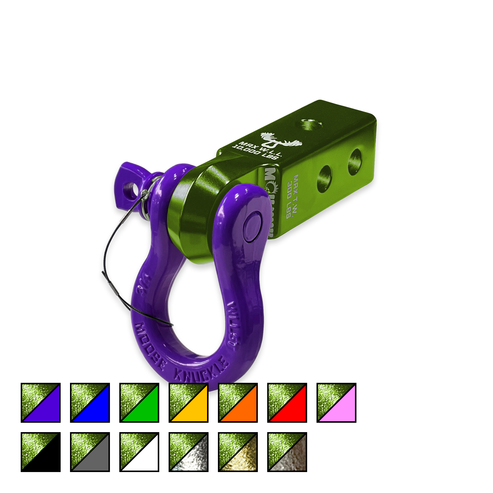 B'oh 3/4 Spin Pin Shackle and Mohawk 2.0 Receiver Combo