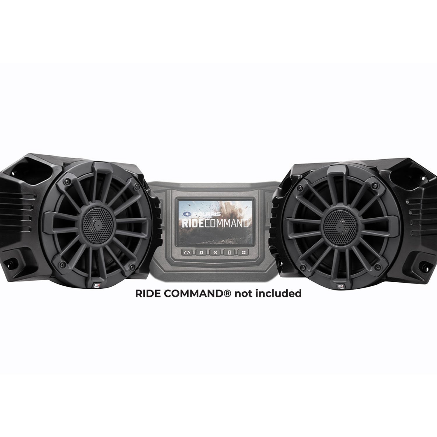 MBQRG-STG2-RC-1 400 Watt STAGE 2 Polaris RANGER Tuned System designed for RIDE COMMAND