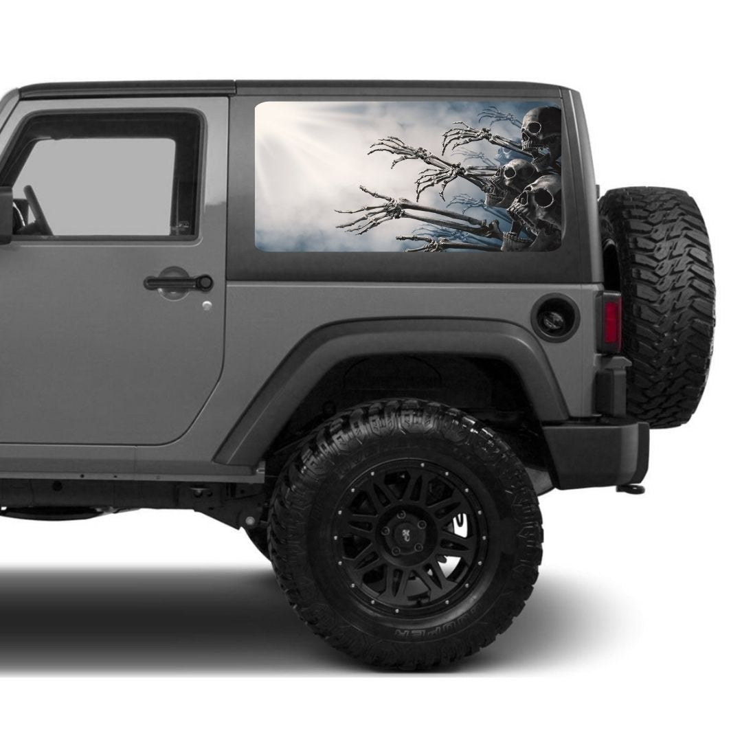 Perforated Side Window Decals