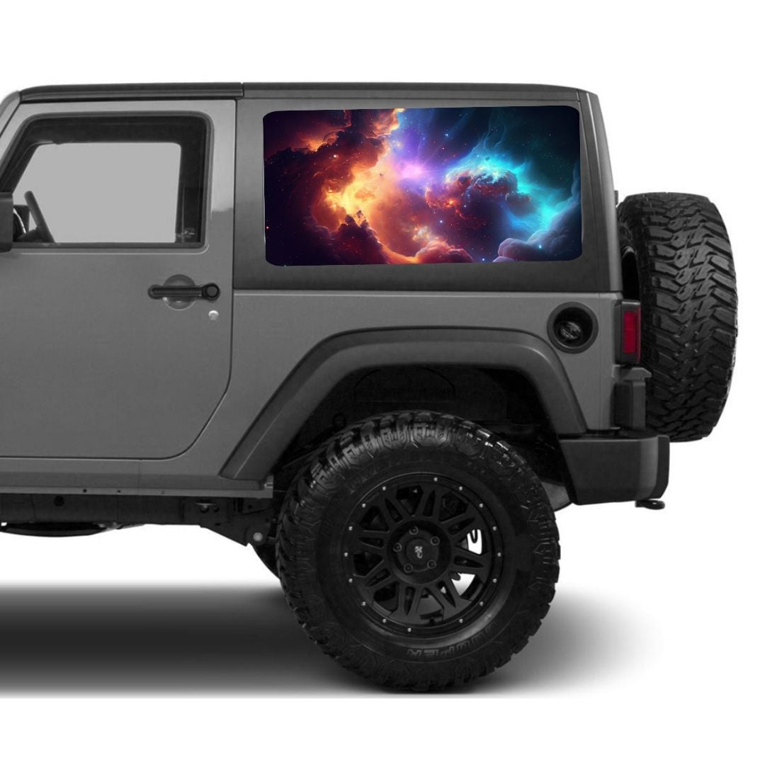 Perforated Side Window Decals