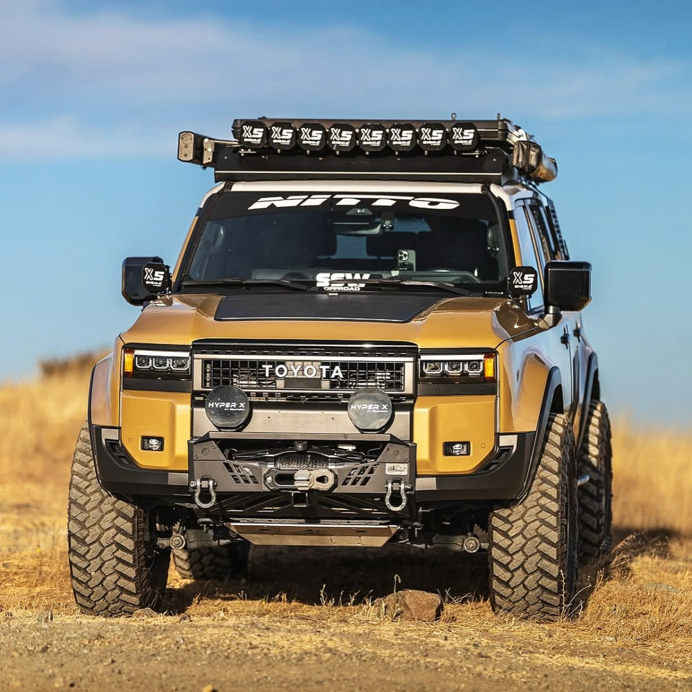 Toyota Land Cruiser LC250 (2024-Present) Lensun 115W Hood Flexible Solar Panel