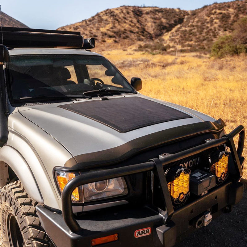 Toyota Tacoma 1st&2nd Gen(1995-2015) Lensun 100W Hood Solar Panel