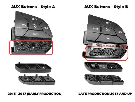 Aux B Buttons