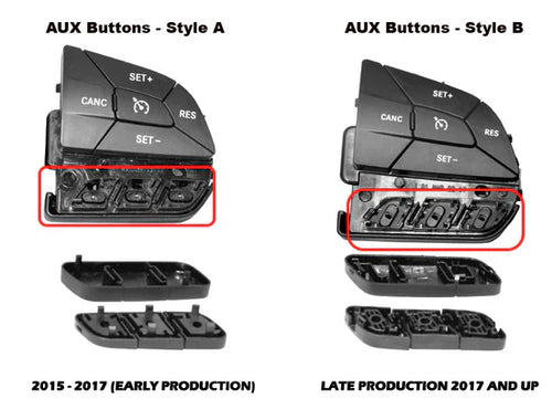 Aux B Buttons