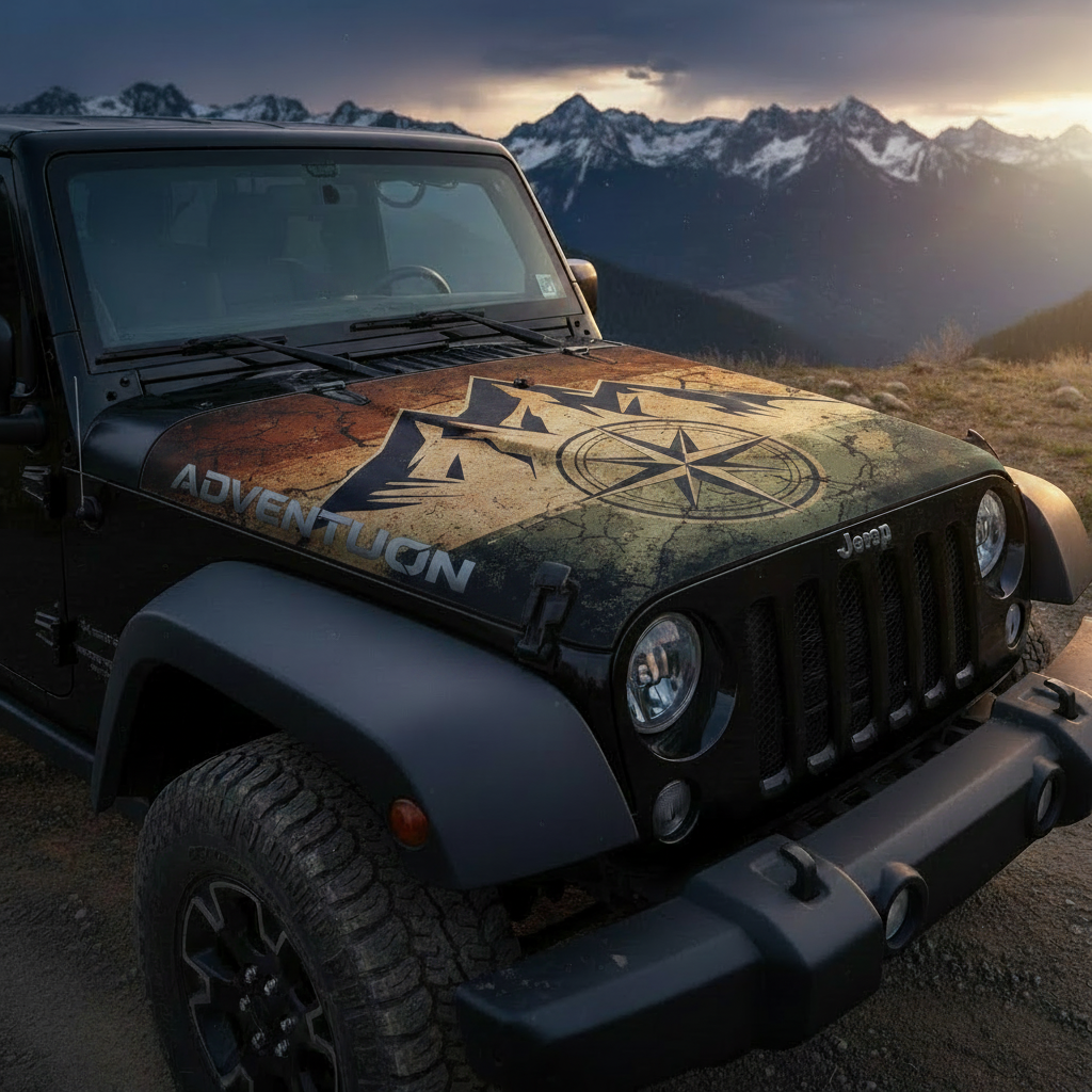Custom Hood Decal