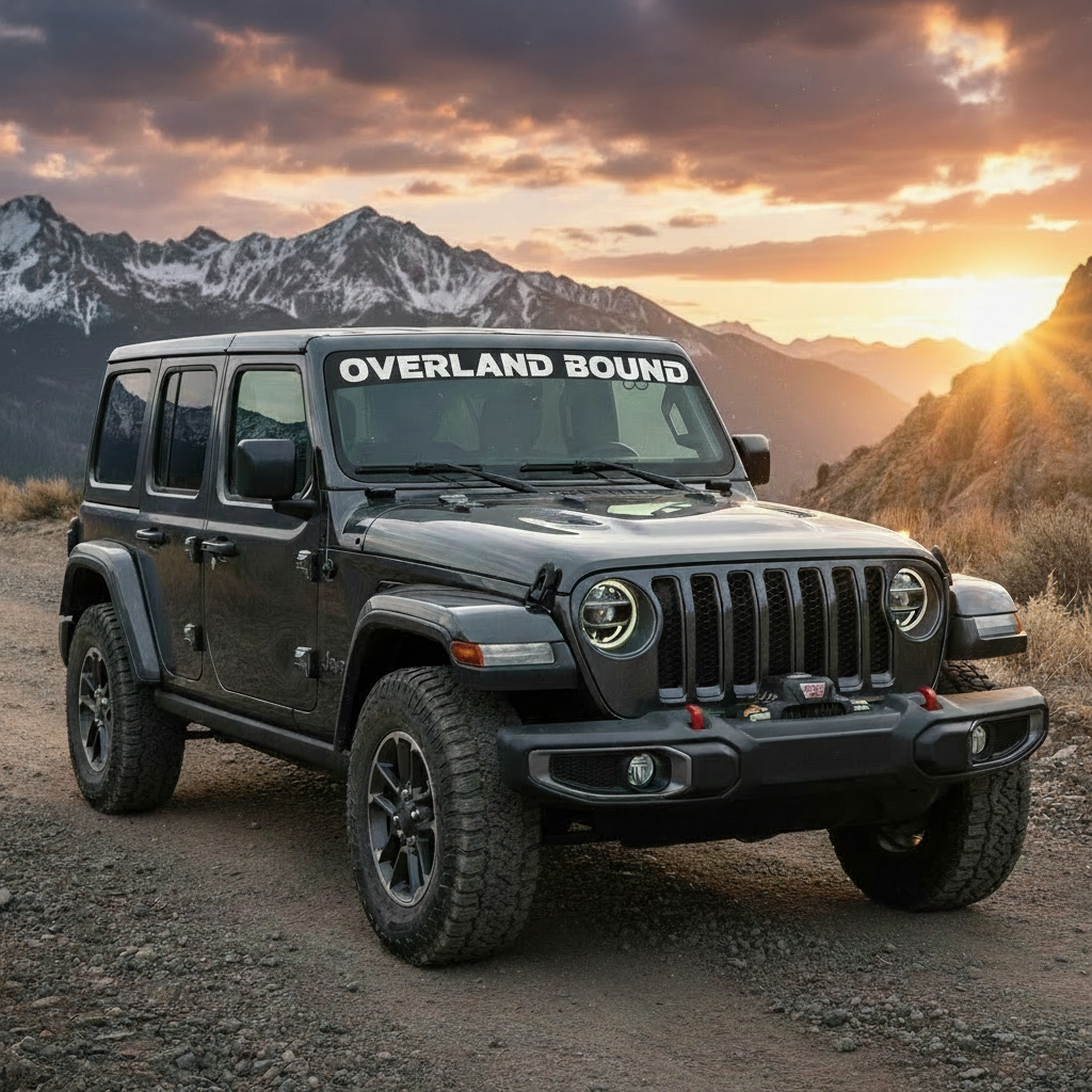 Custom Windshield Banner