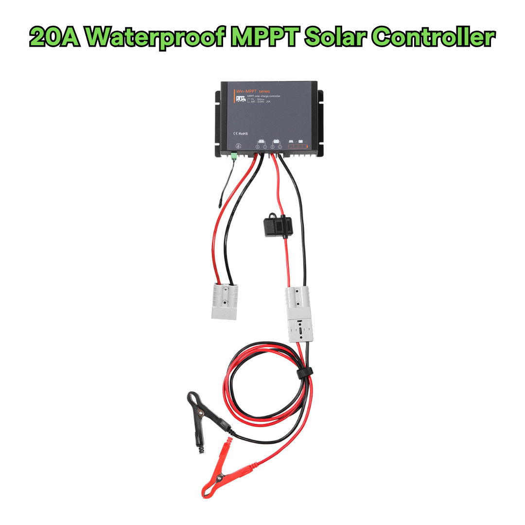 LensunSolar 300W Solar Blanket Complete Kit with Waterproof MPPT Regulator