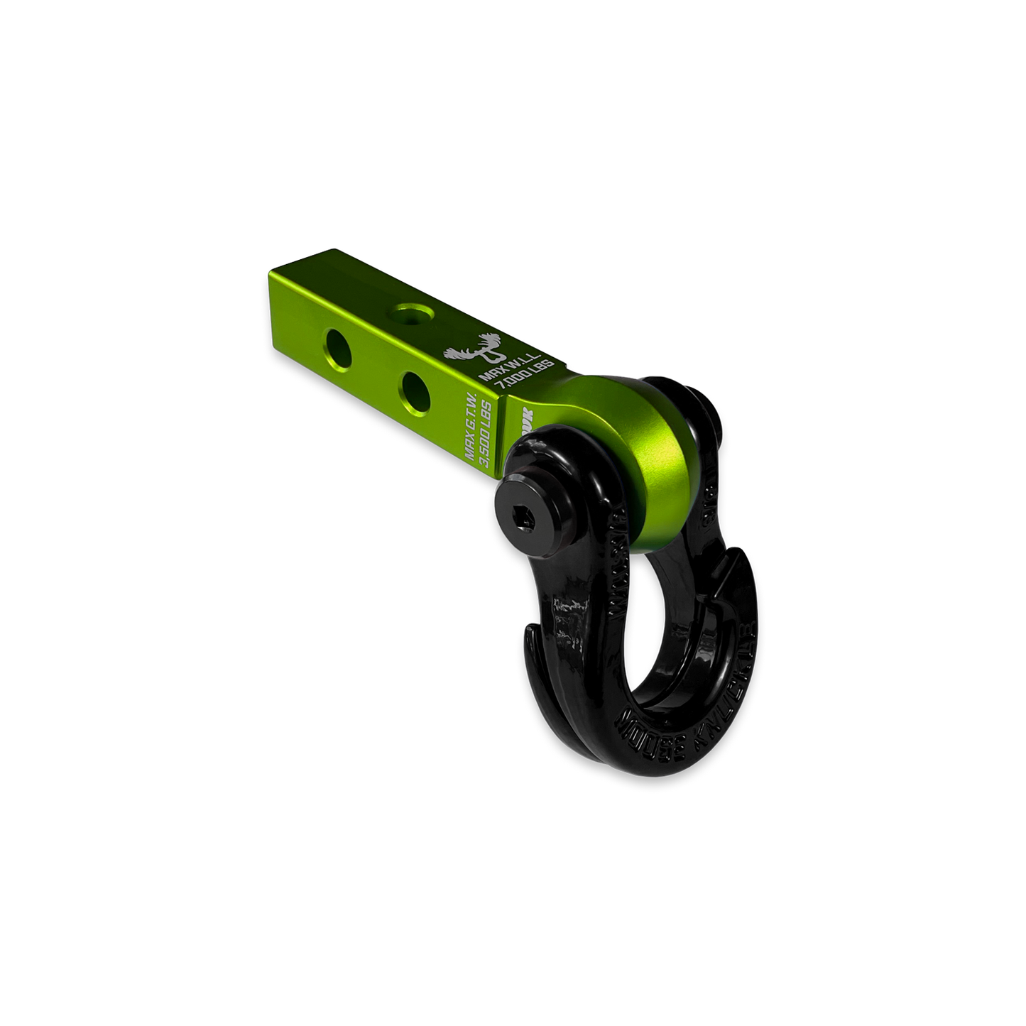 Jowl 5/8 Split Shackle and Mohawk 1.25 Receiver Combo