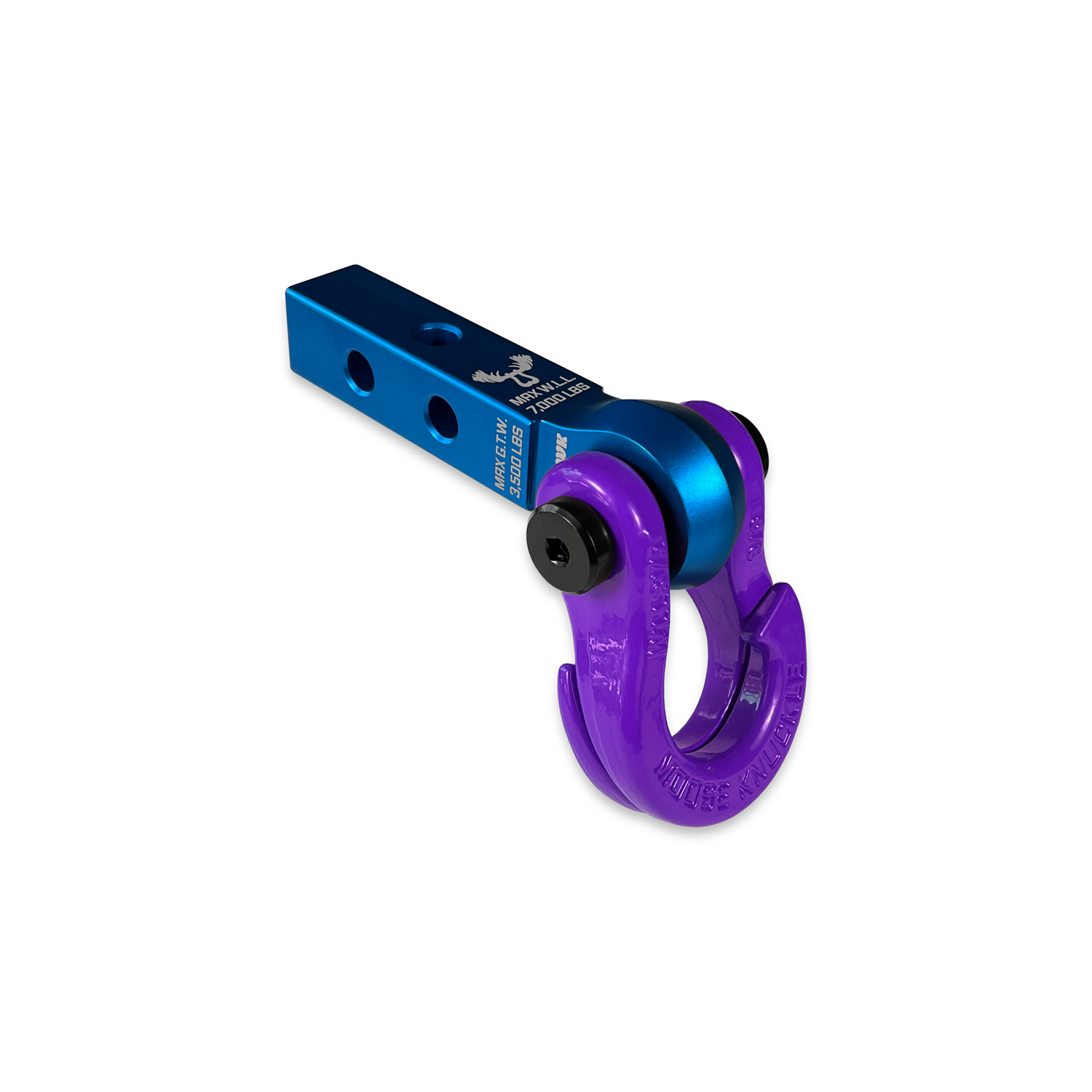 Jowl 5/8 Split Shackle and Mohawk 1.25 Receiver Combo