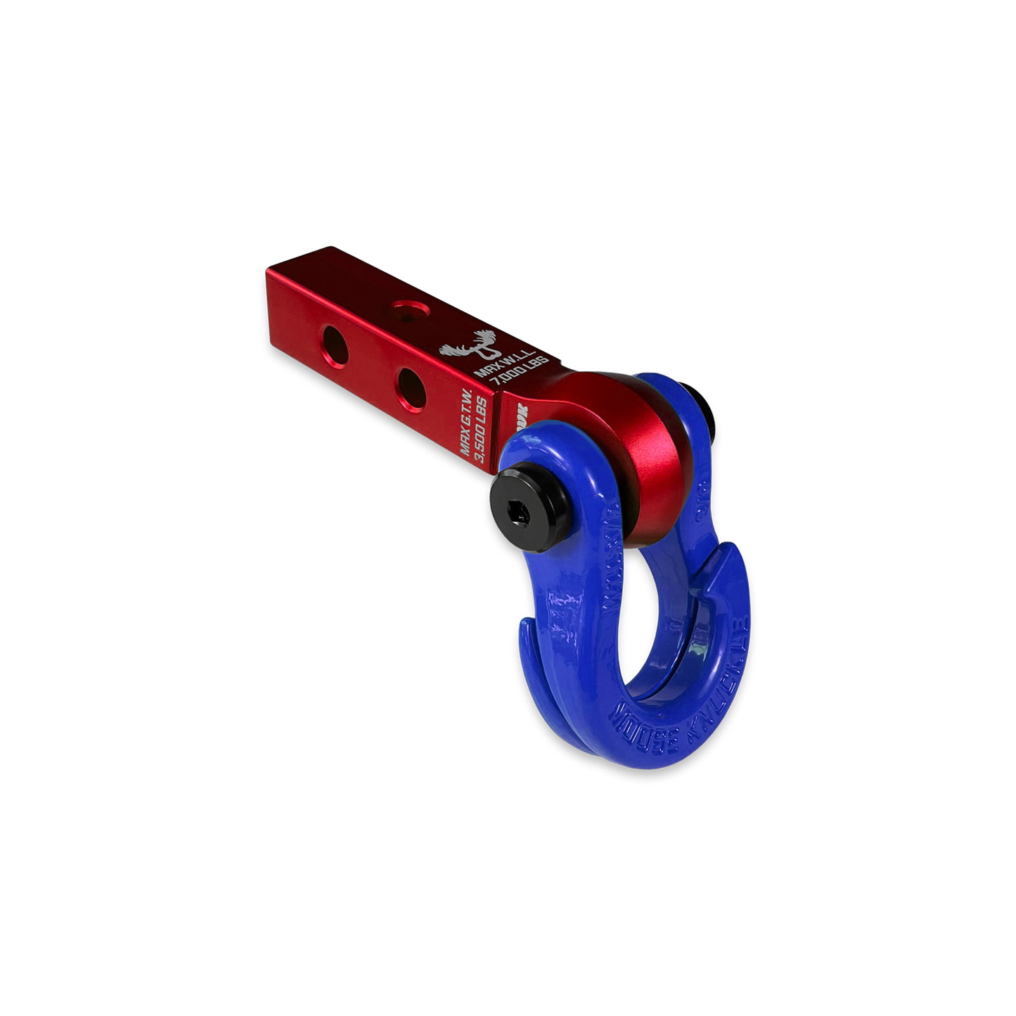 Jowl 5/8 Split Shackle and Mohawk 1.25 Receiver Combo